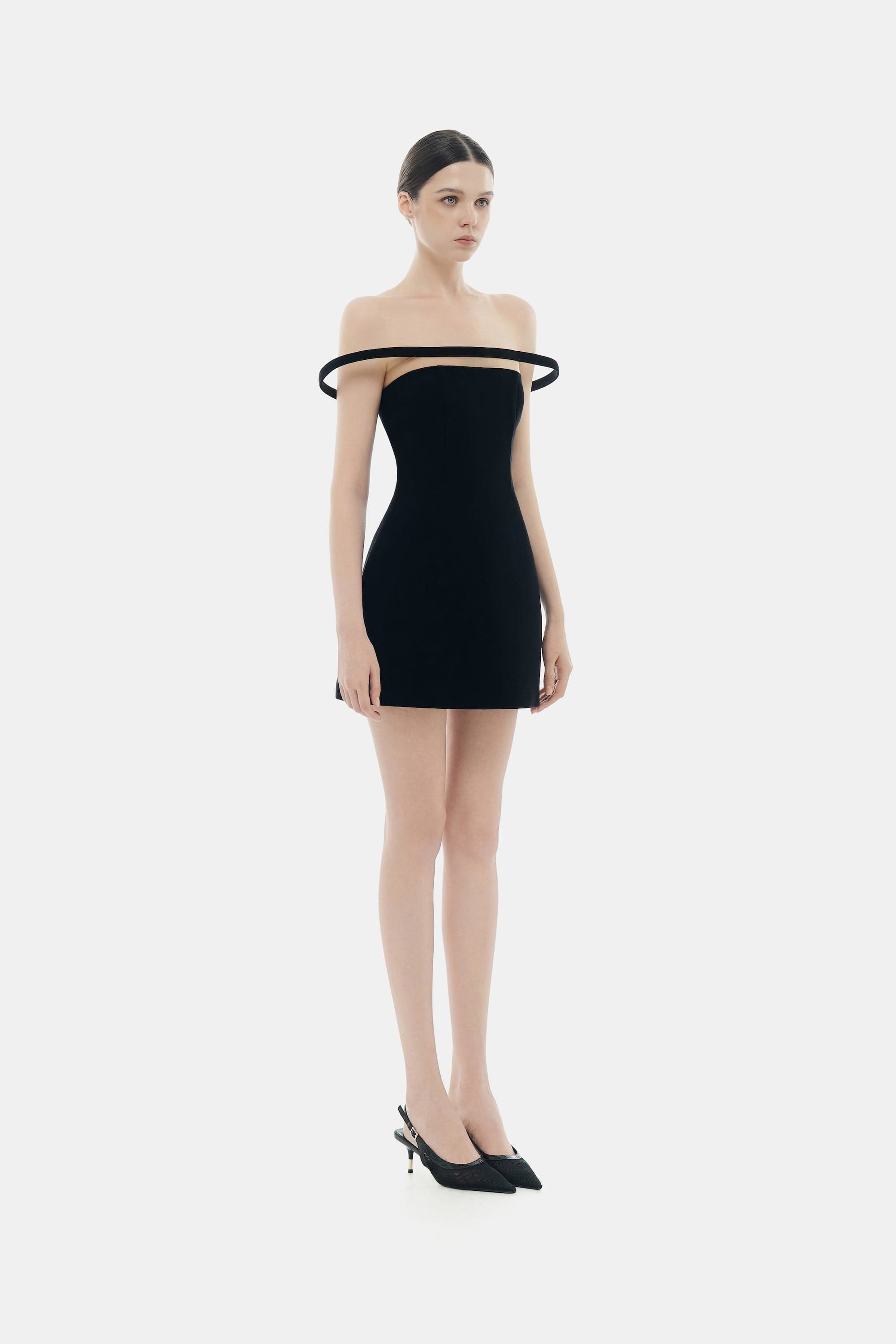 Black Orbit Mini Dress