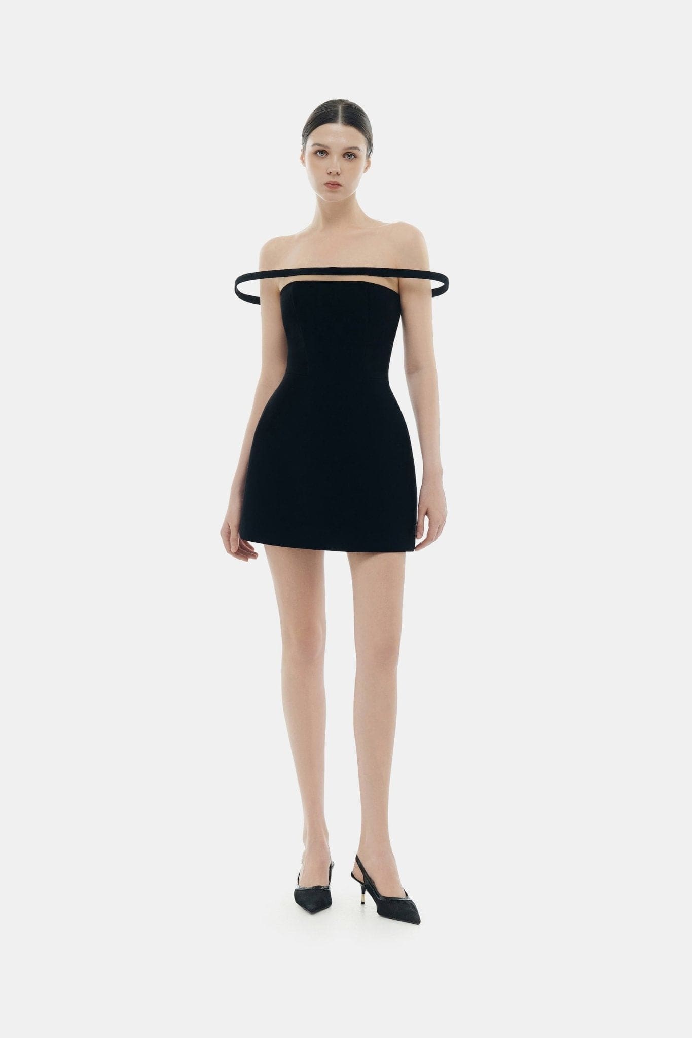 Black Orbit Mini Dress