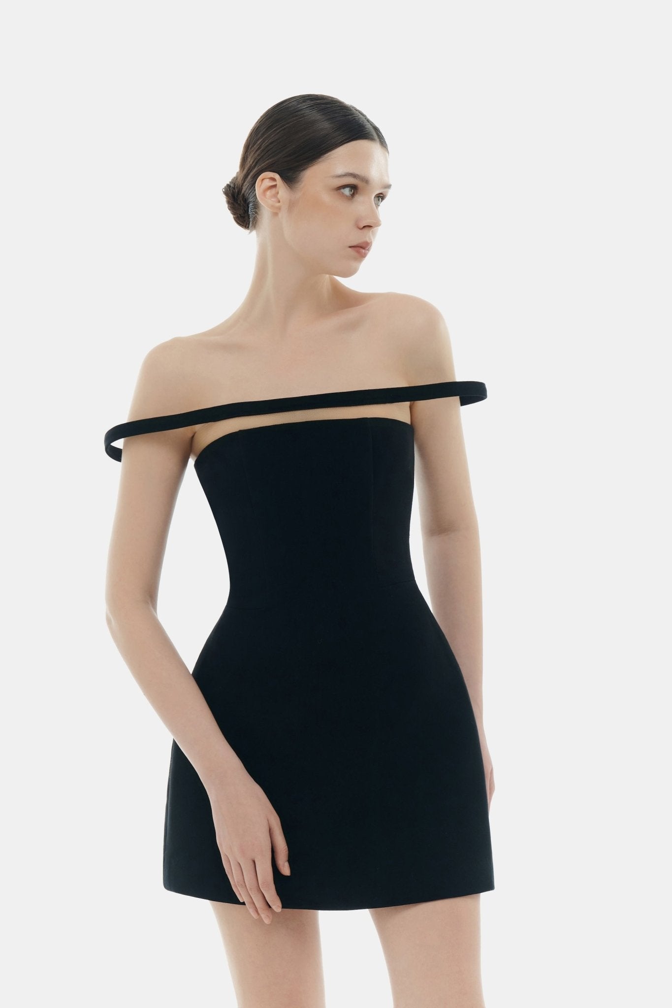 Black Orbit Mini Dress