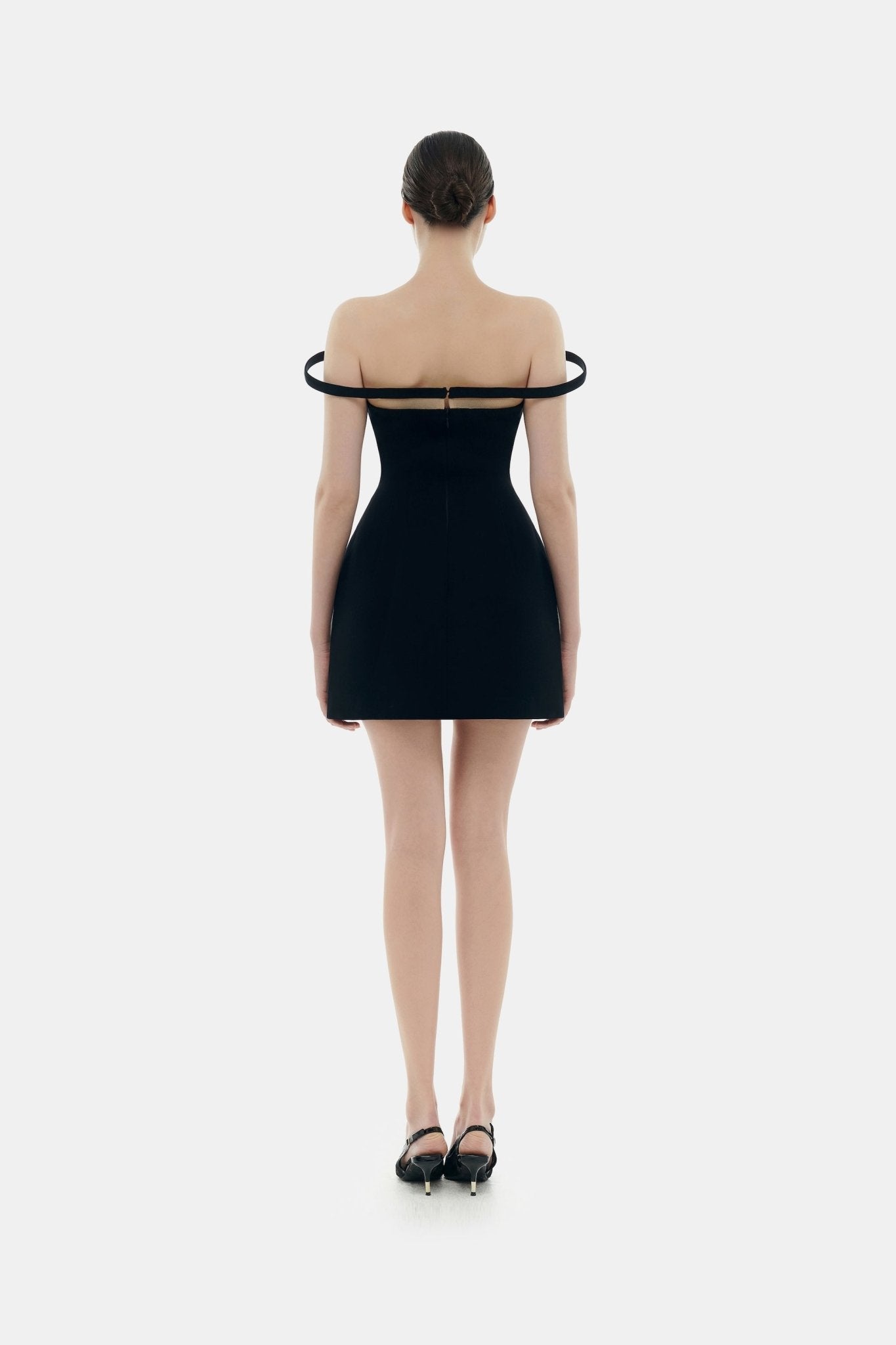 Black Orbit Mini Dress