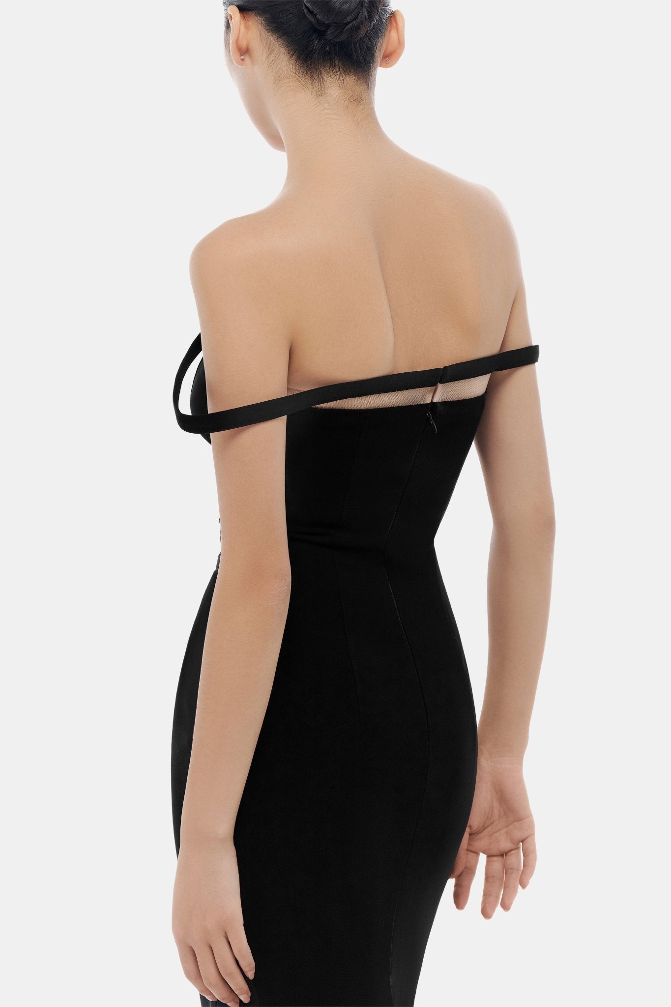Black Orbit Maxi Dress