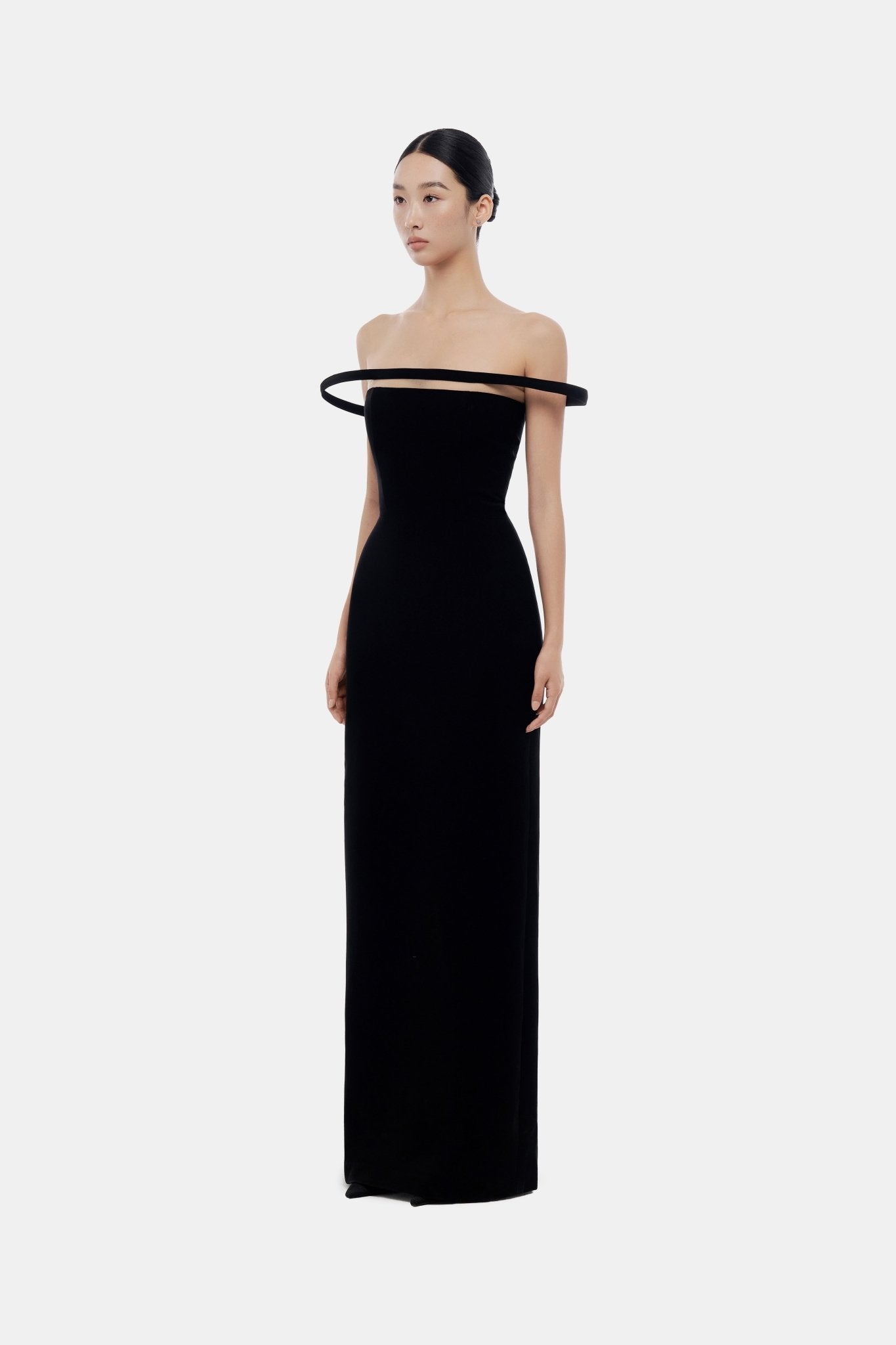 Black Orbit Maxi Dress