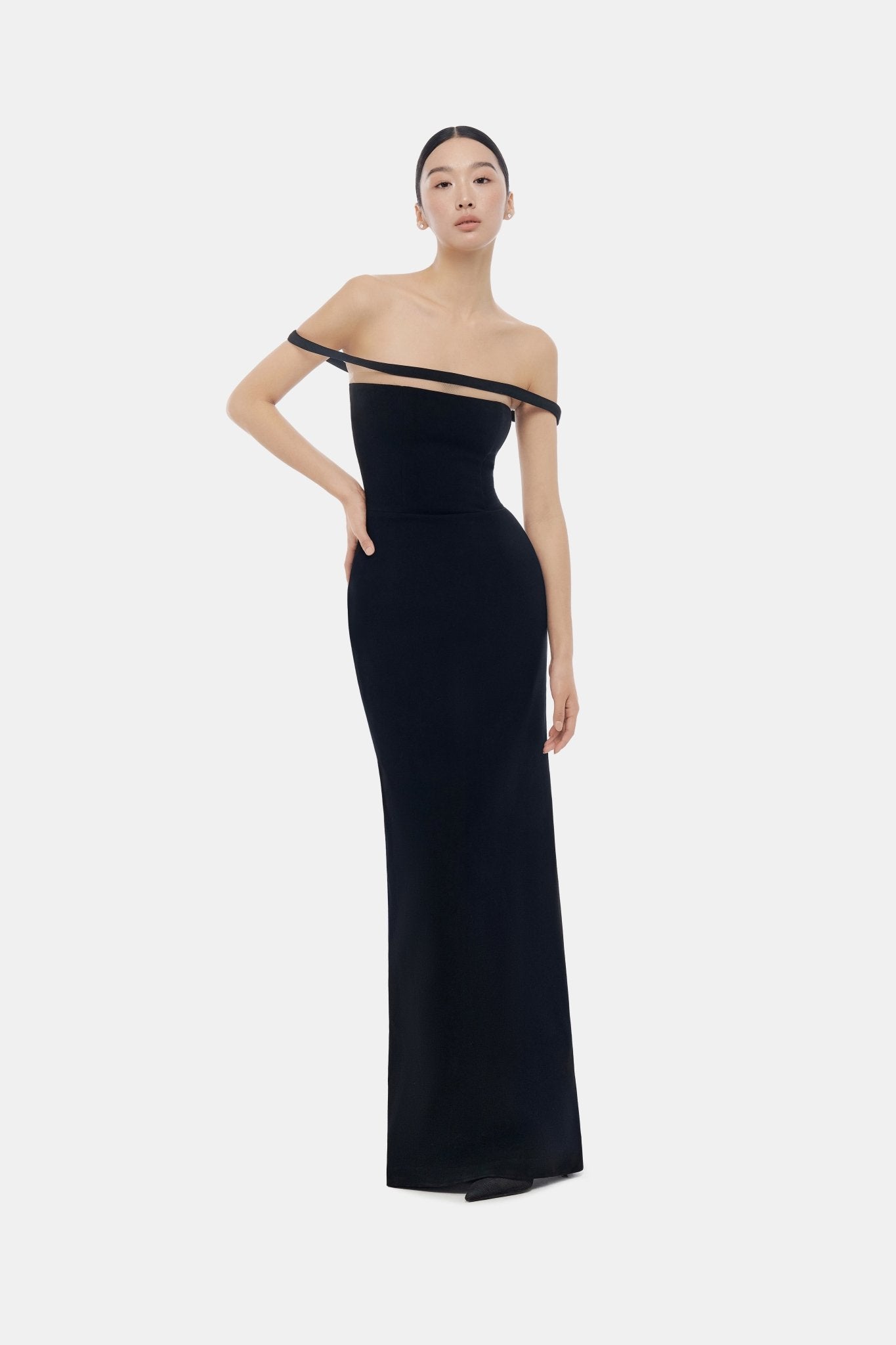 Black Orbit Maxi Dress