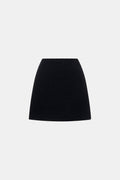 Black Tweed Skirt