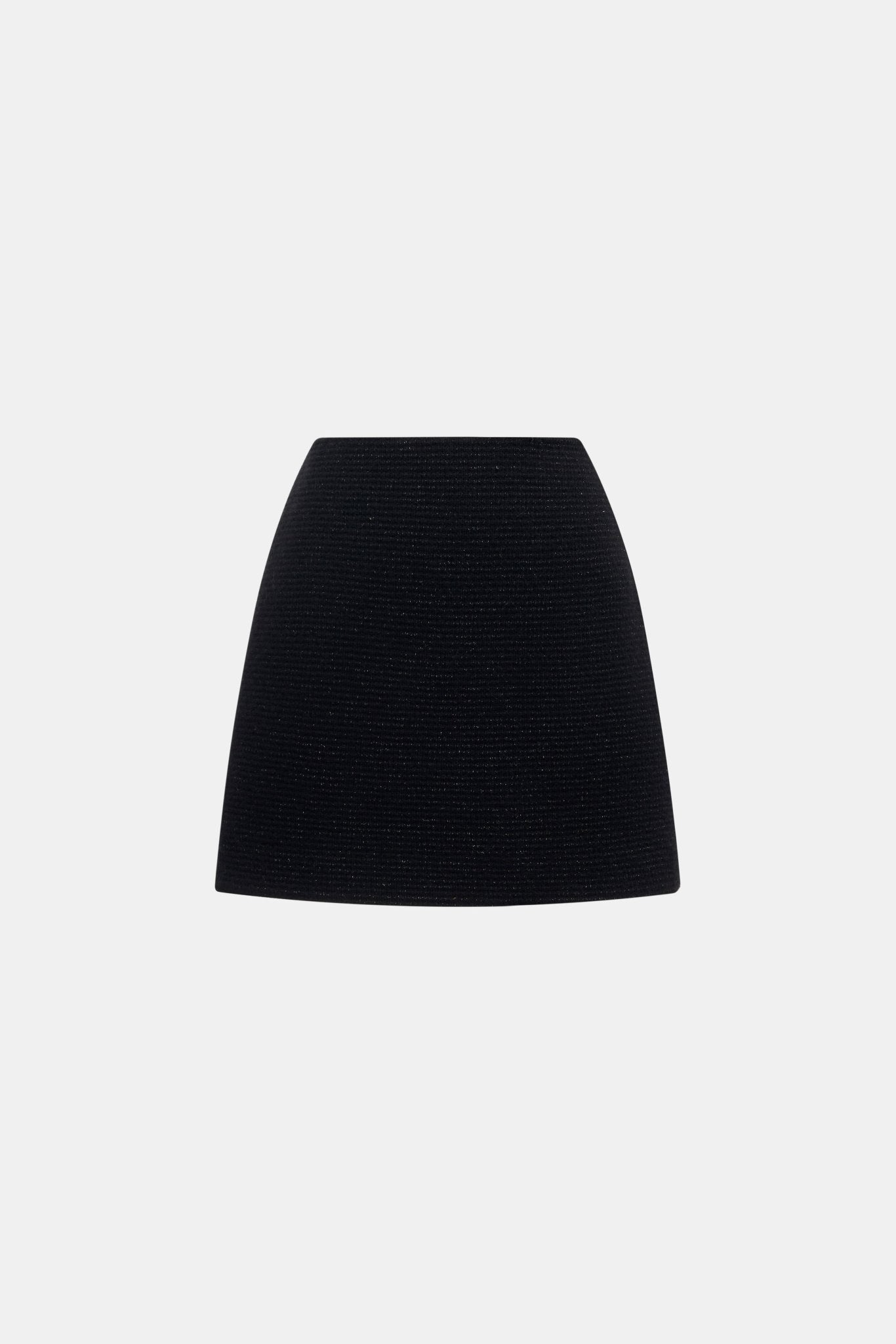 Black Tweed Skirt
