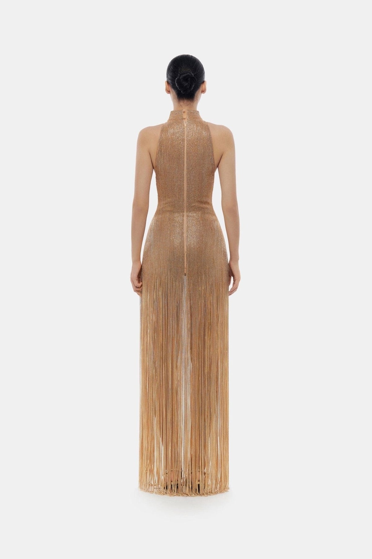 Champagne Crystalized Dress
