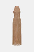 Champagne Crystalized Dress