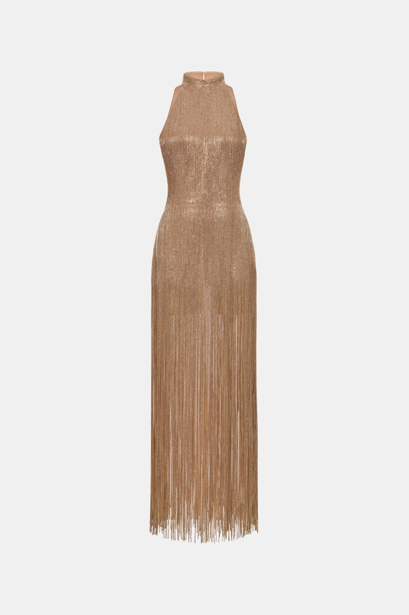 Champagne Crystalized Dress