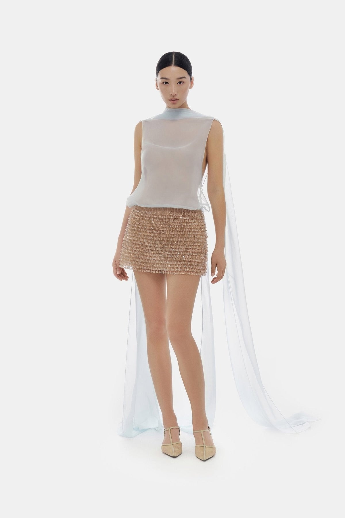 Crystalized Mini Dress
