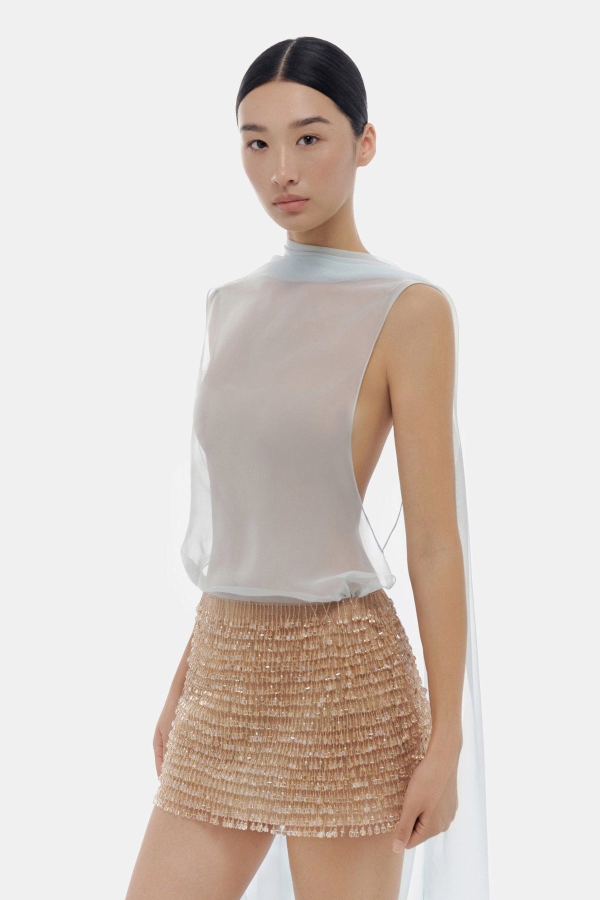 Crystalized Mini Dress
