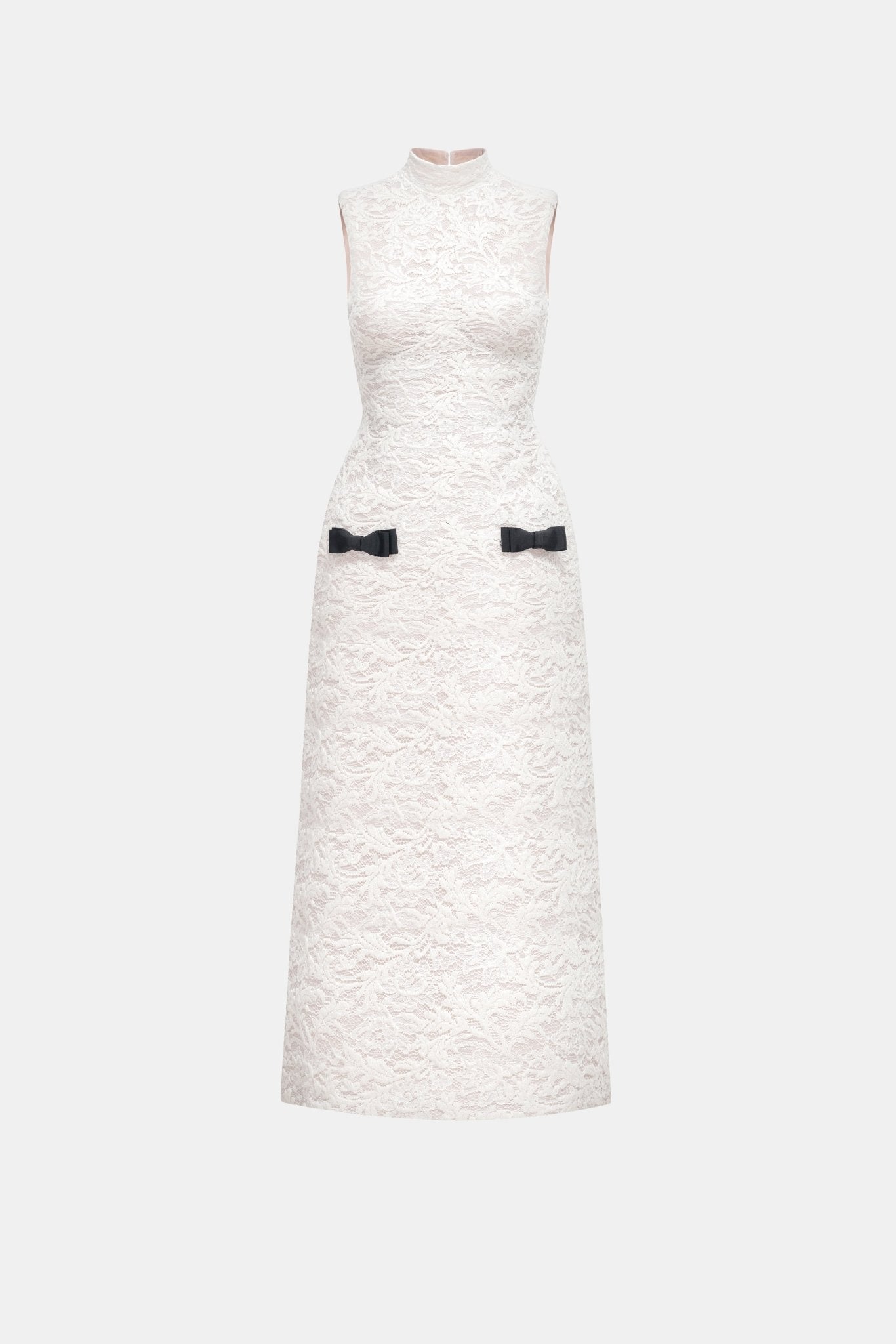Grey Tulle Off-shoulder Midi Dress