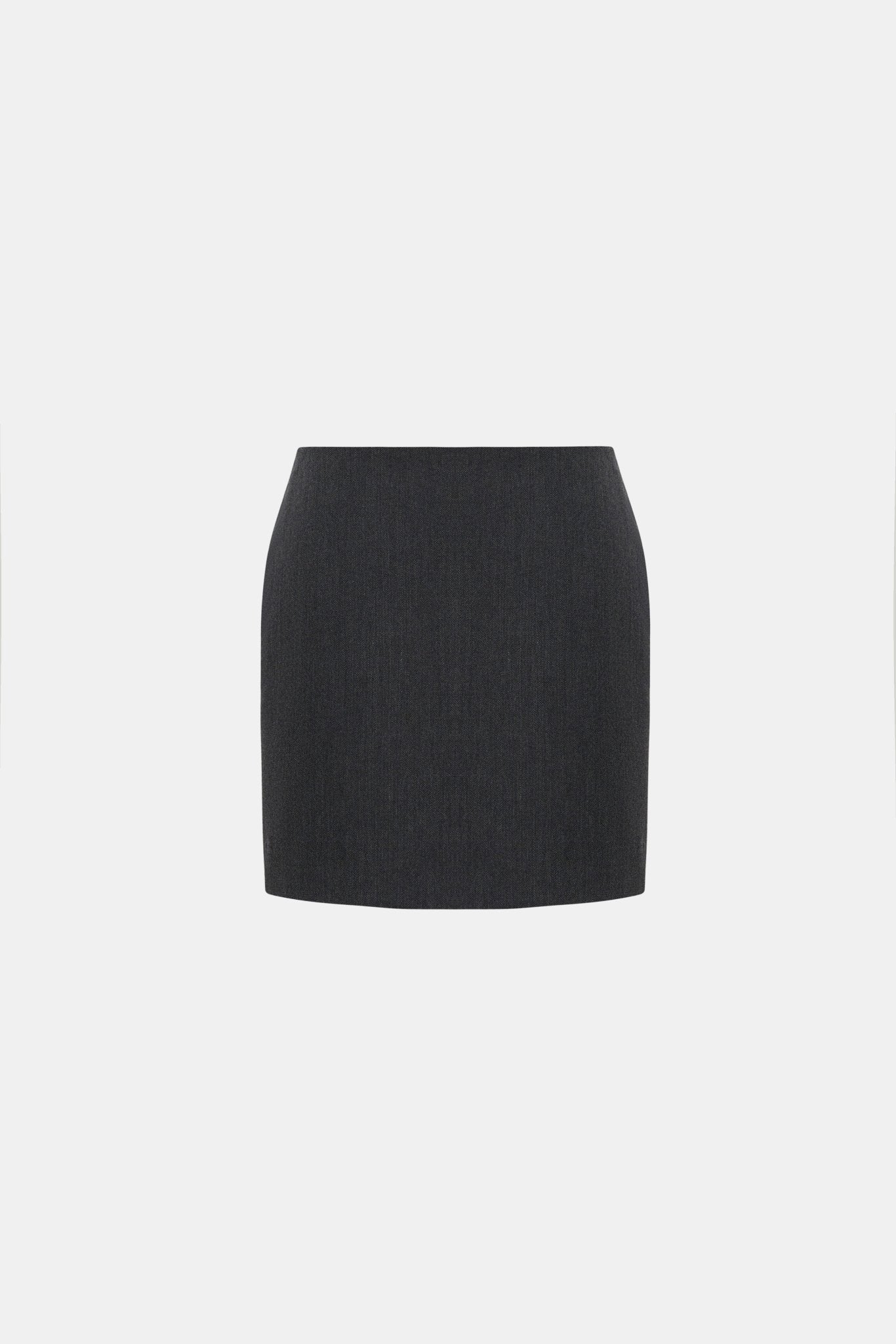 Grey Tweed Skirt