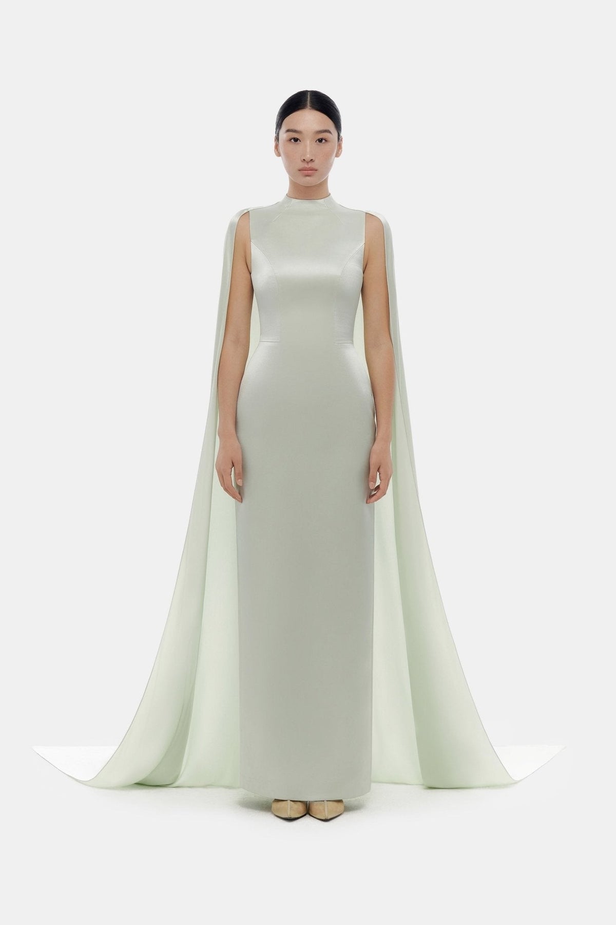 Mint Cape Dress