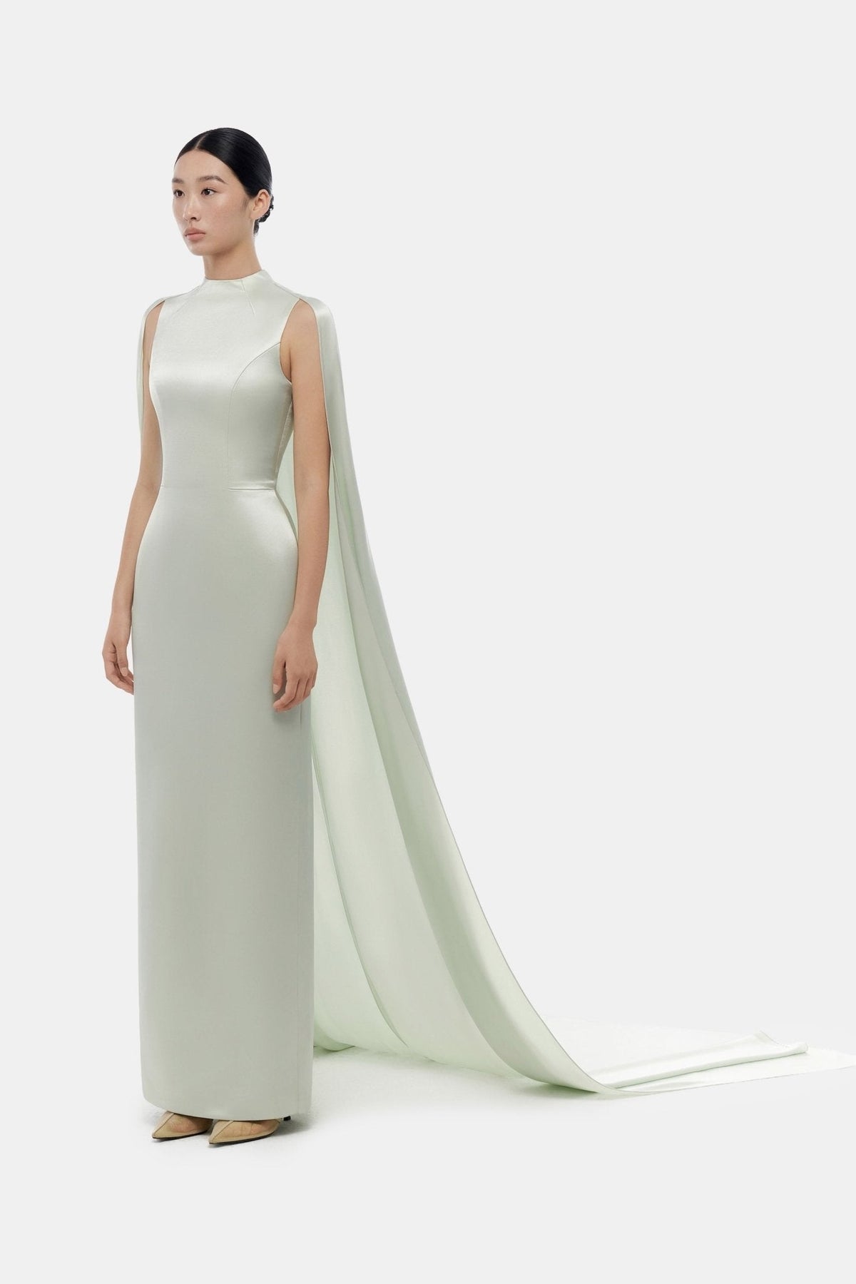 Mint Cape Dress