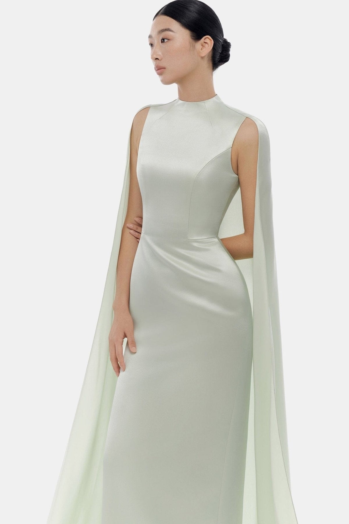 Mint Cape Dress