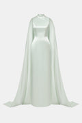 Mint Cape Dress