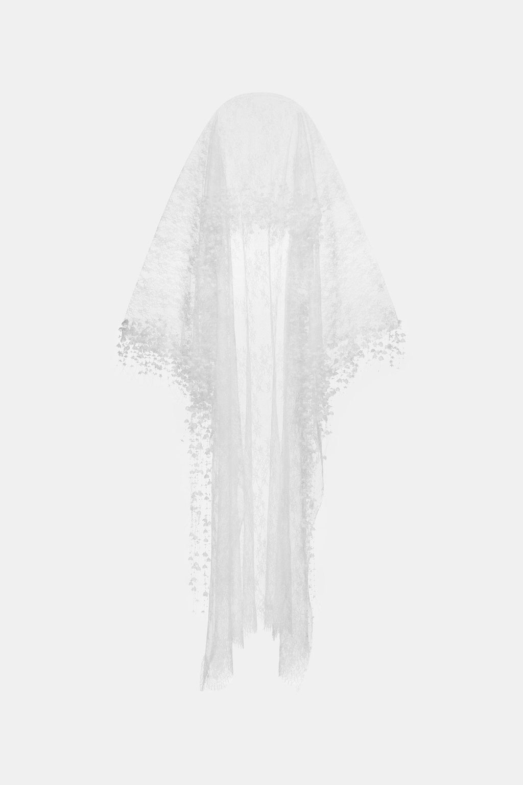 White Flowers Headscarf