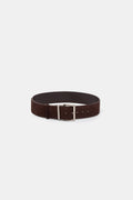 Wine Leather Belt