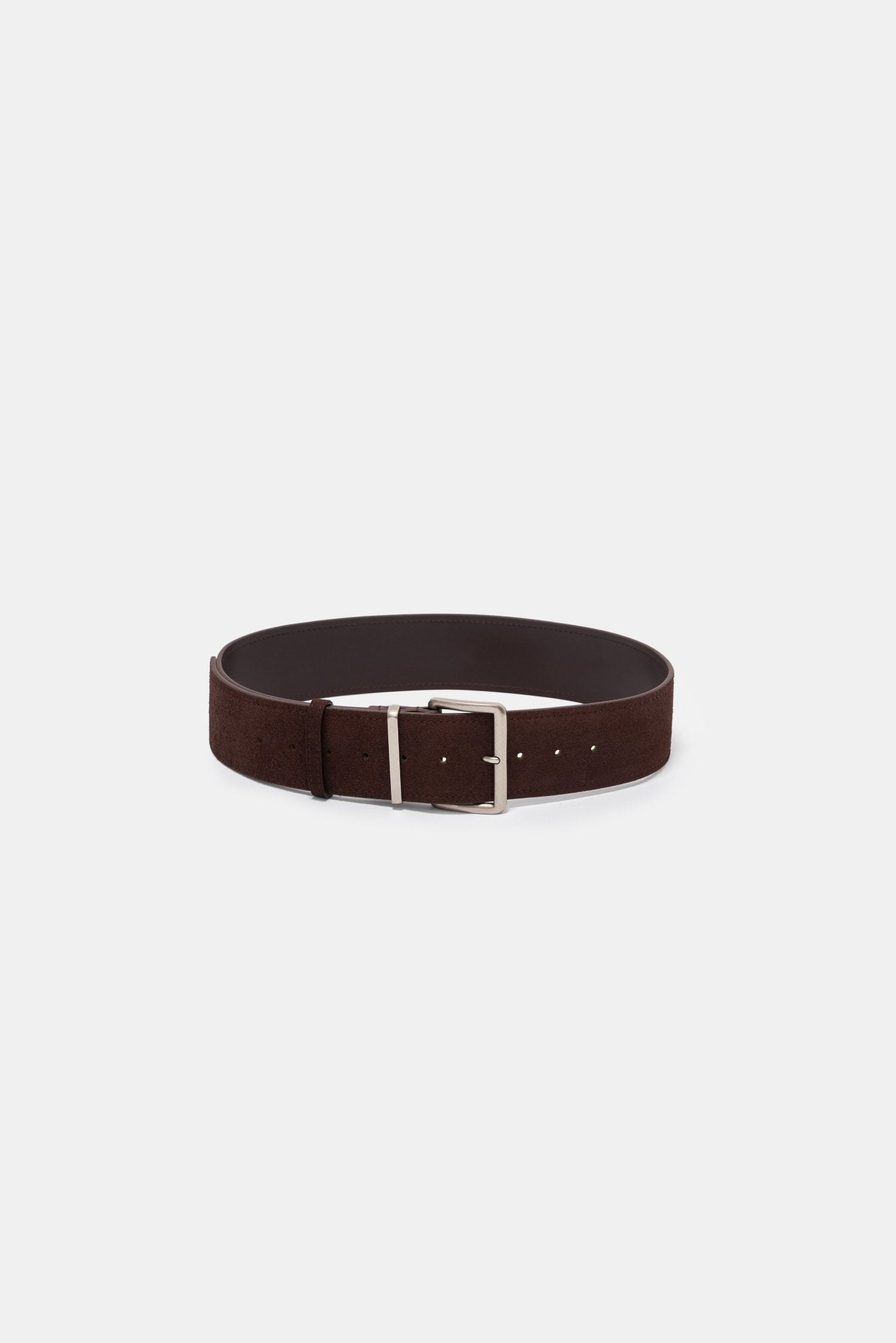 Wine Leather Belt